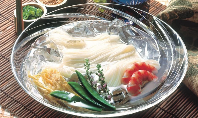 手延べ葛そうめん　¥500〜