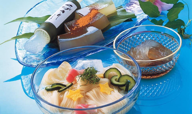 手延べ葛そうめん　¥500〜